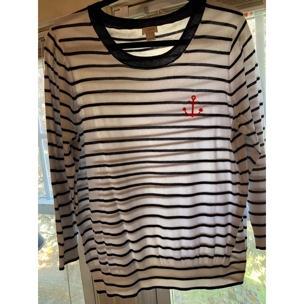 J.Crew Anchor Emblem Sweater